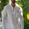Cannon Coconut Pullover Top|Blanco By Nature Discount